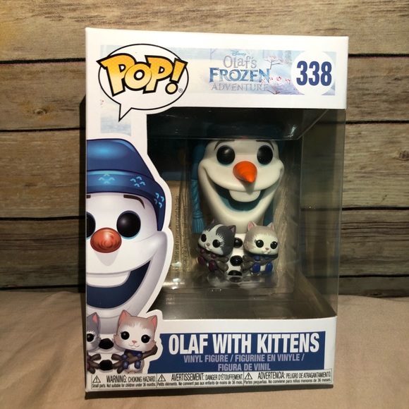 funko pop olaf with kittens